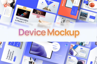 Device Mockup PowerPoint Template